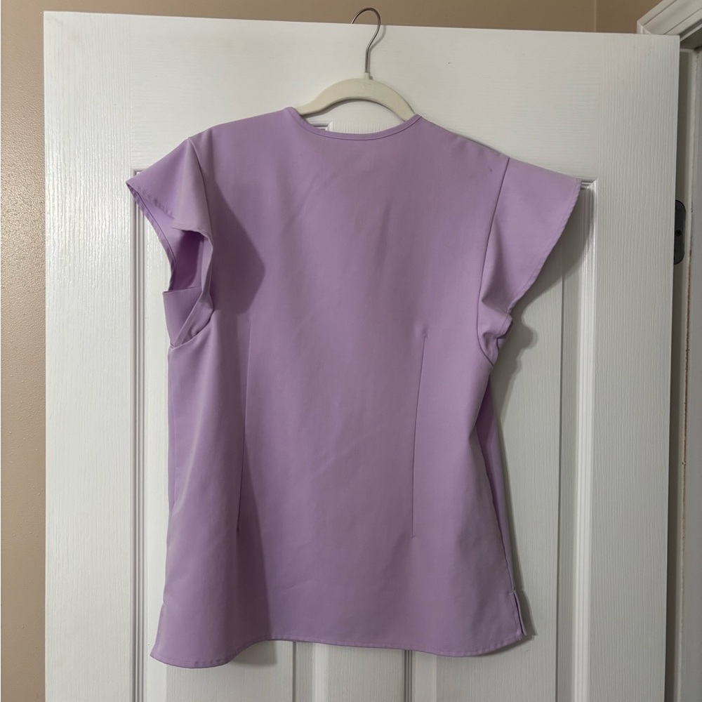 Lilac Women’s Scrub Set - Top & Jogger Pants - Picture 4 of 8